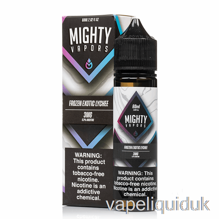 Frozen Exotic Lychee - Mighty Vapors - 60mL 0mg Vape Liquid